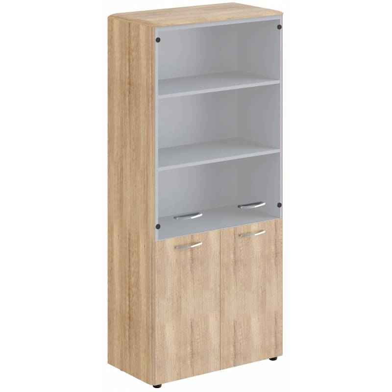 Шкаф комбинированный с обвязкой DHC 85.2 Дуб Каньон 892х470х1950 главное фото