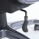 Кресло руководителя PREMIUM Solid HD-005, НАГРУЗКА до 180 кг, ткань, черное. Фото товара с разных ракурсов.