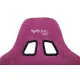 Кресло игровое геймерское Бюрократ VIKING KNIGHT LT15 FABRIC малиновый крестовина металл. Фото товара с разных ракурсов.