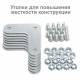 Стеллаж металлический  "ГРАФИТ MS KD-180/40/70-5", лофт, 1800х700х400 мм, 5 полок, 291268, S240BR124593. Фото товара с разных ракурсов.