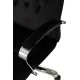 Кресло руководителя Бюрократ T-9928SL Fabric черный Italia Black крестов. металл хром. Фото товара с разных ракурсов.